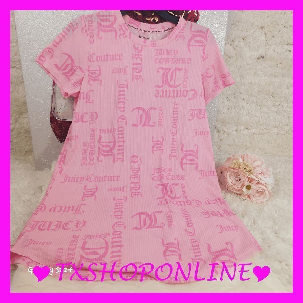 💗🌺{Juicy Couture} Pink Logo Sleepshirt | sleepwear 💗🌺NWT